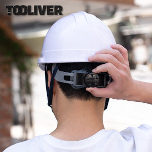 자동 안전모 투구귀형 흰색 가벼운 안전모 ST-200 KCs 실사용 후기 | 효과 있을까? - 상품 이미지 4