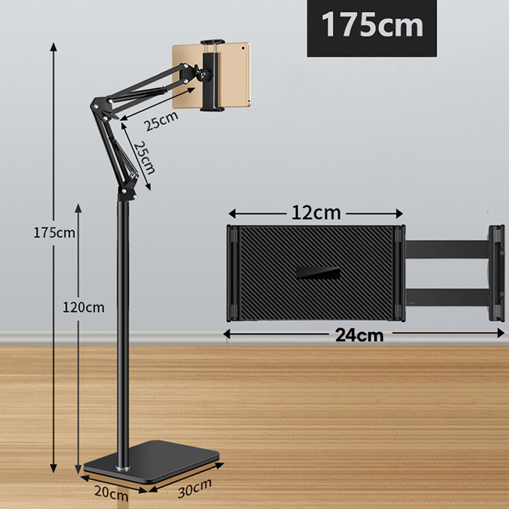 태블릿 수직 아이패드 핸드폰 침대 패드 스탠드 거치대 175CM - 상세 이미지 2