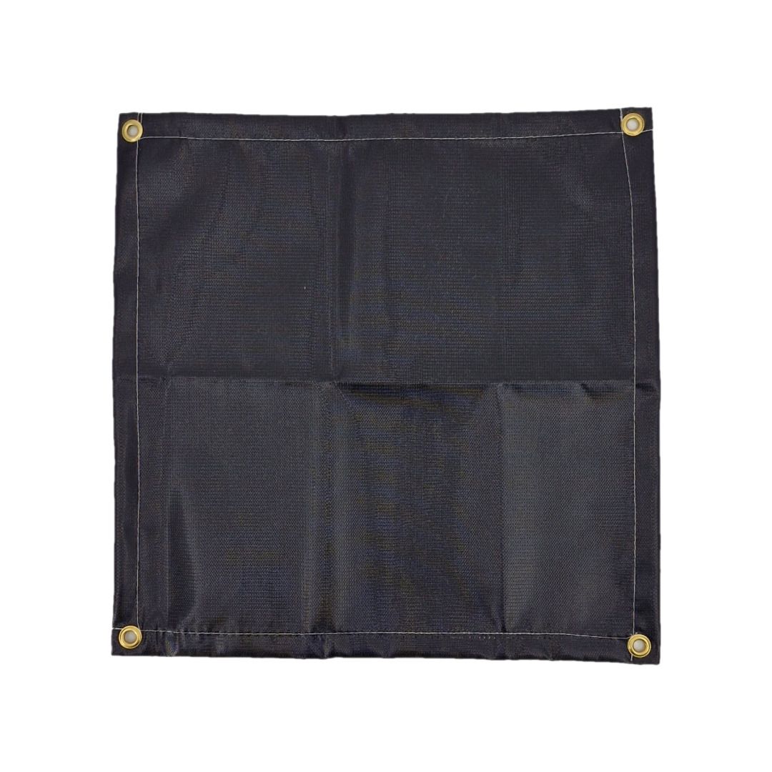 우주캠핑 방염매트 M 블랙 화로대 난로 매트 시트