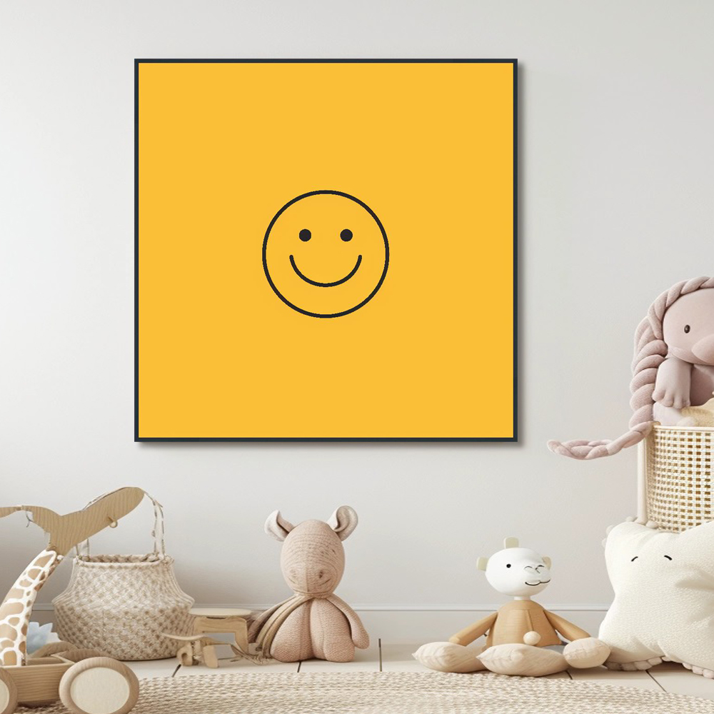 해피체스보드 80cm x 80cm 무광블랙 알루미늄액자 - 상세 이미지 4