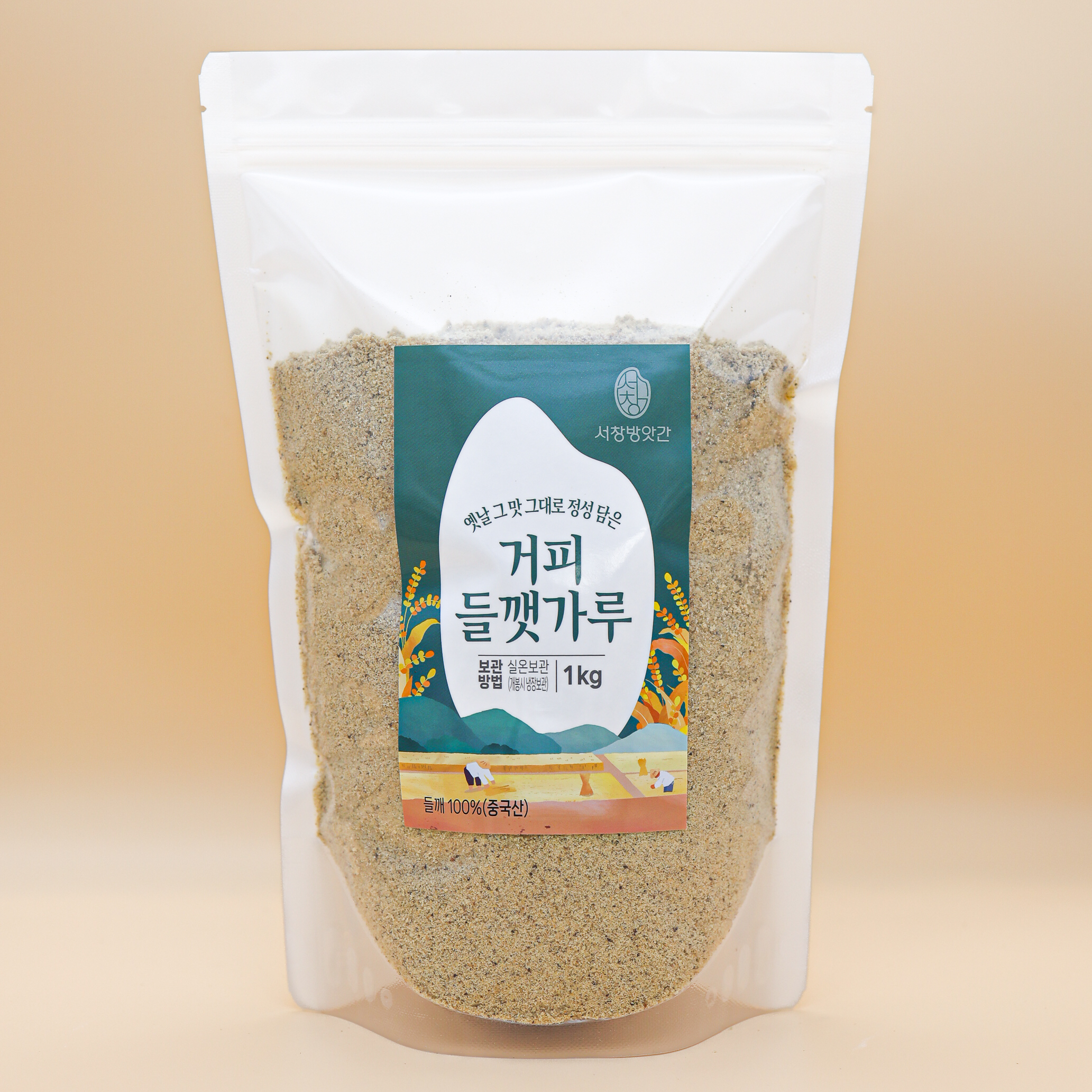 서창방앗간 거피들깻가루 박피 기피 탈피 들깨가루 1kg - 상품 이미지