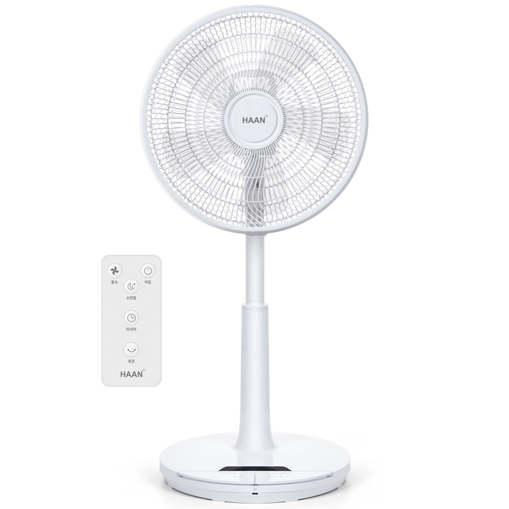 한경희 선풍기 발터치 거실 저소음선풍기 리모컨 스탠드 가정용선풍기 35cm HDC220