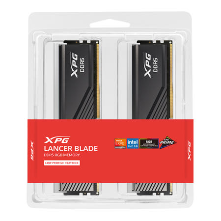 ADATA XPG DDR5-6000 CL30 LANCER BLADE RGB 블랙 패키지 (32GB(16Gx2))