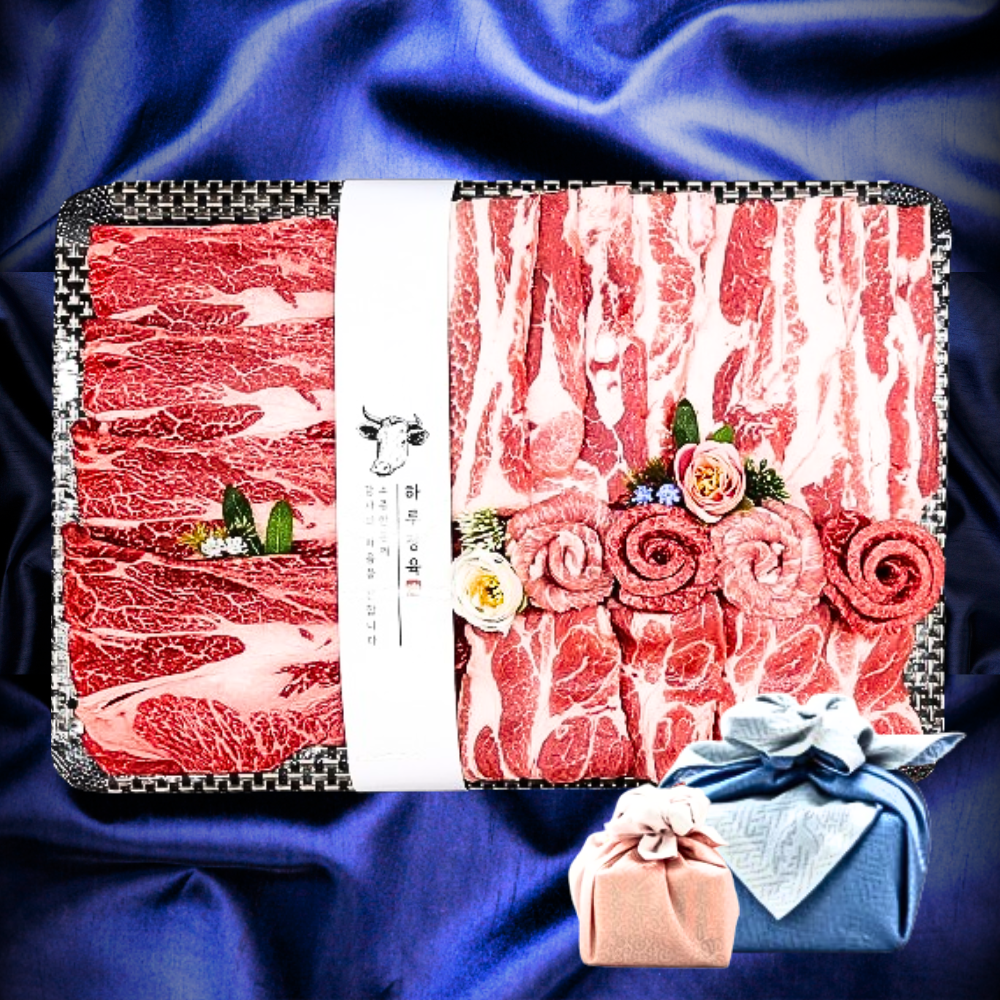 명품 한돈한우 선물세트 투뿔소고기 혼합세트 추석명절 선물