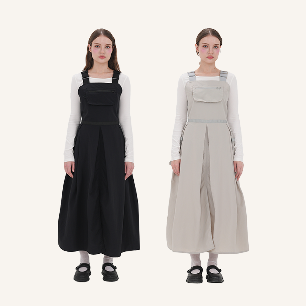 루카너스 하이디 에이프런 방수 미용앞치마 네일앞치마 카페 공방 애견미용 자체제작 2종