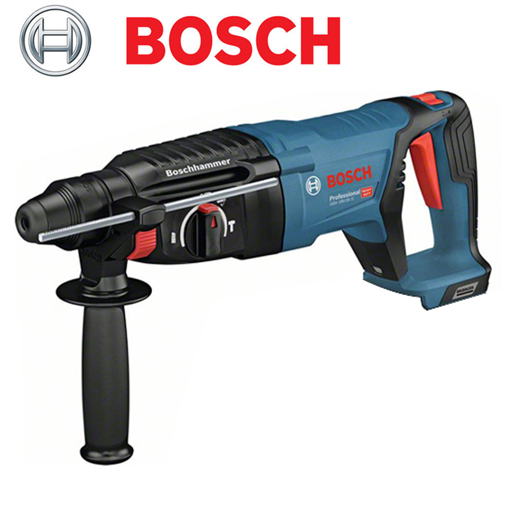 보쉬 18V D핸들 충전 로터리해머 베어툴 GBH18V-26D 본체만