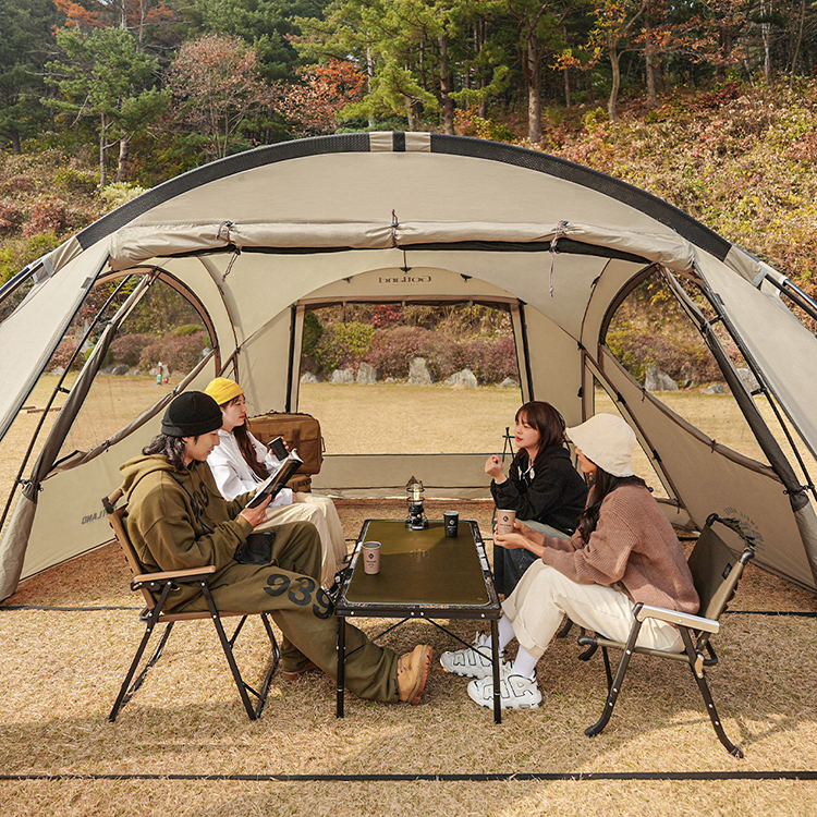 고틀랜드 쉘 하우스 쉘터 텐트 4인용 돔 거실형 리빙쉘 캠핑텐트