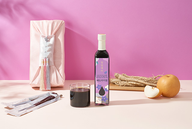 청담예마 국산 무설탕 배도라지청 환절기 명절 상견례 선물 700g