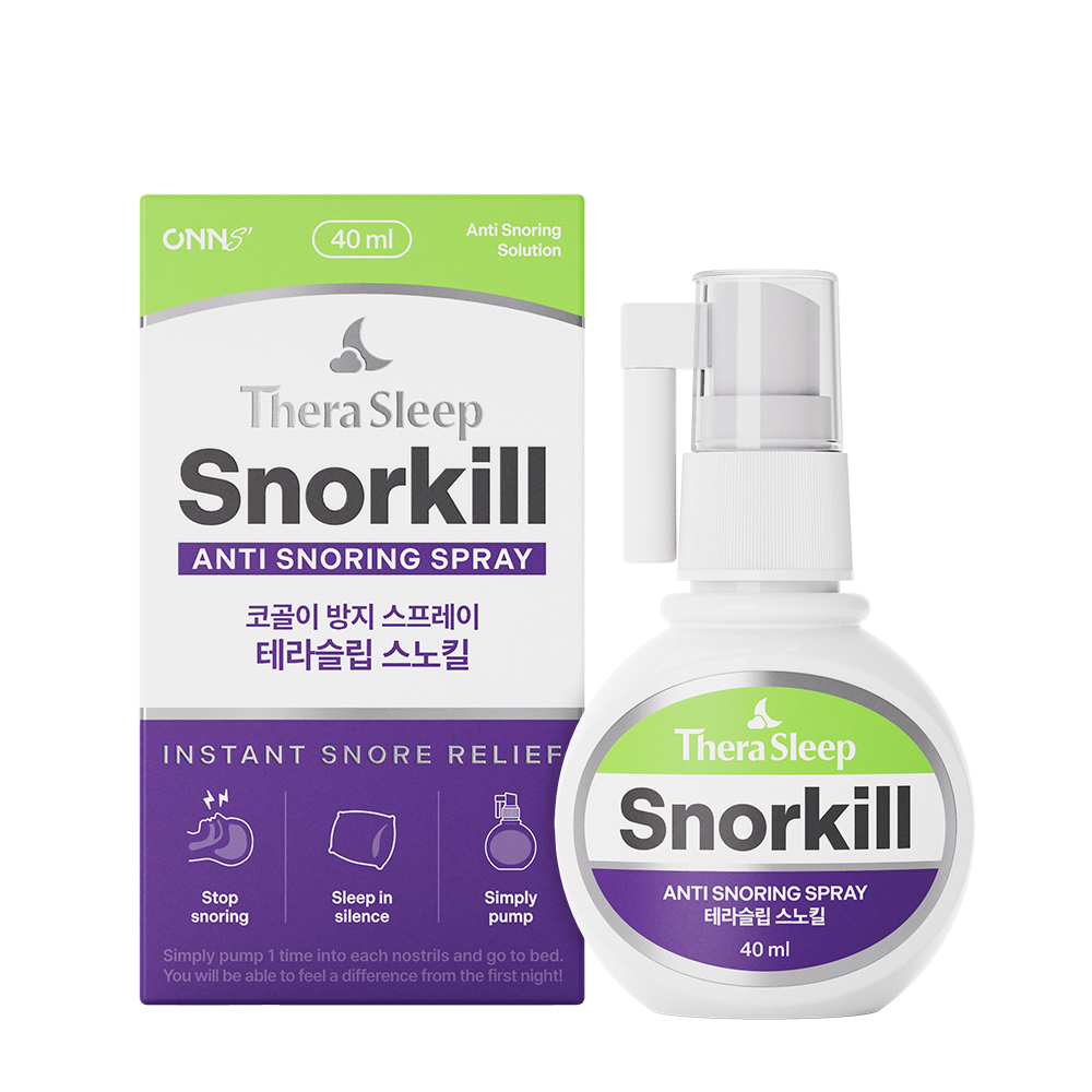 스노킬 스프레이액(잔탄검) 코골이 방지 스프레이 남성 여성 40ml, 1개 - 상세 이미지 3