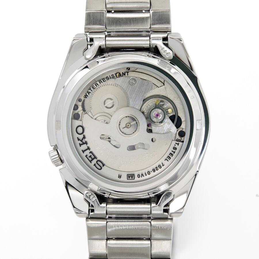 세이코 SEIKO 오토매틱 검판 남자 손목 캐주얼 메탈밴드 시계 SNKL45J1 - 상세 이미지 4