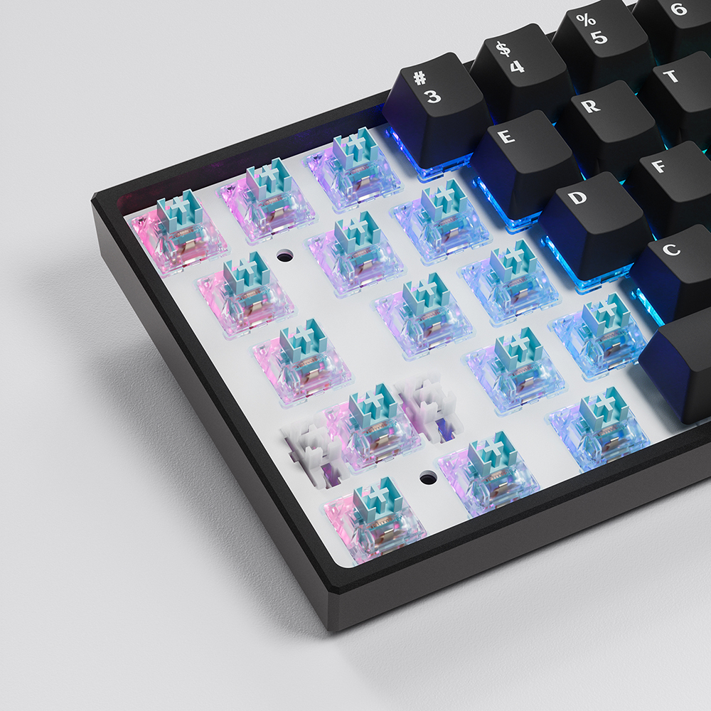 Womier crystal 우미어 크리스탈축 리니어스위치 기계식키보드 키보드축 핫스왑5핀 - 상세 이미지 5