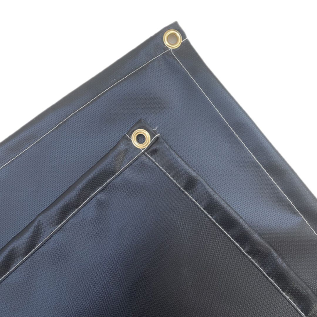 우주캠핑 방염매트 M 블랙 화로대 난로 매트 시트