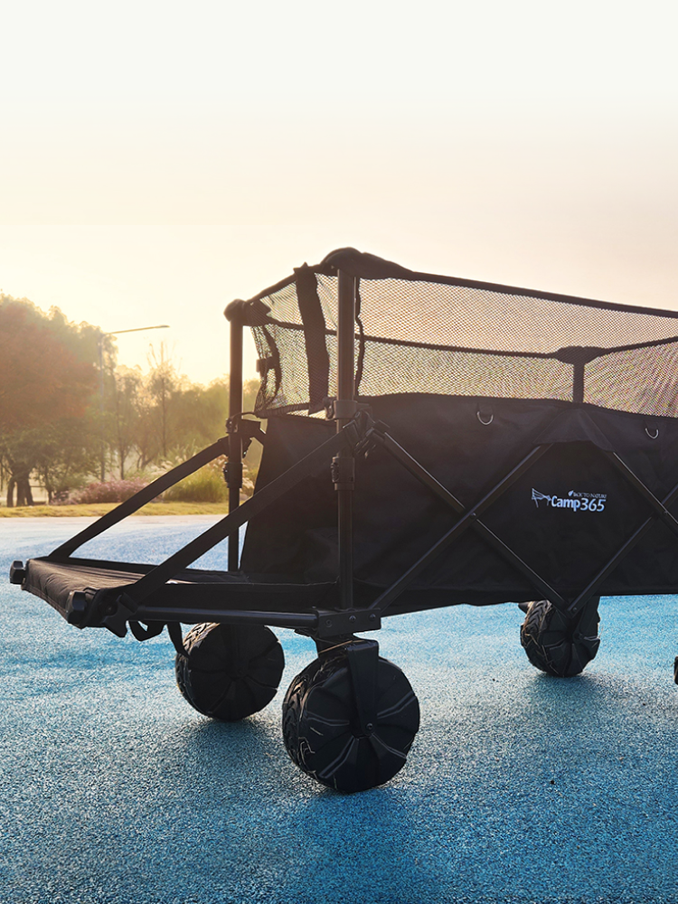 캠프365 파파웨건 스포츠 루프탑울트라 리프트업 뒷문개방 모래사장 광폭바퀴 내하중180kg