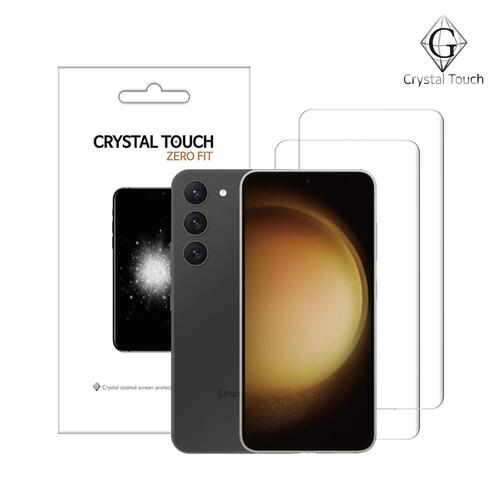 크리스탈터치 갤럭시 S23울트라 제로핏 3D 풀커버 액정보호필름