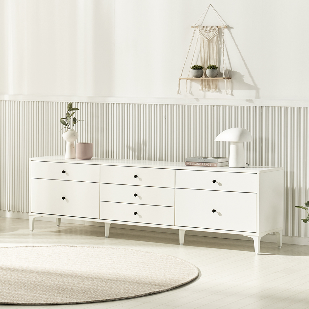 이유 거실장 (오픈형) 높은 티비다이 tv장 장식장