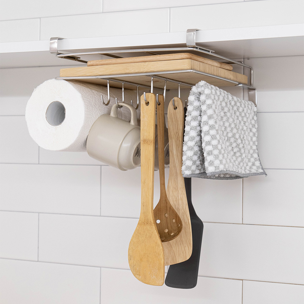 도마꽂이 키친타올걸이 스텐 조리도구거치대