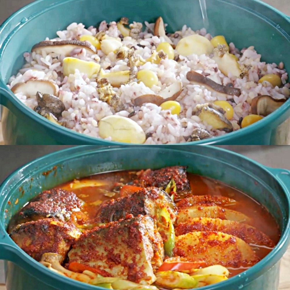 전자레인지 요리기 독일 코겔 한솥뚝딱 1세트 계란찜전자레인지 오븐 용기 찜기 - 상세 이미지 5
