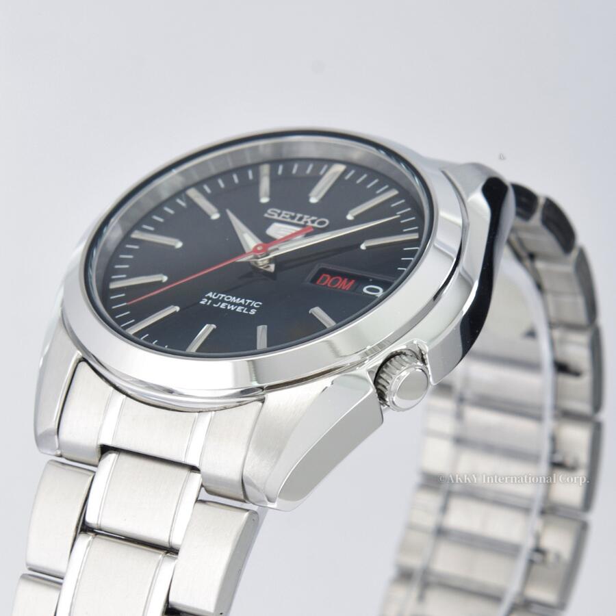 세이코 SEIKO 오토매틱 검판 남자 손목 캐주얼 메탈밴드 시계 SNKL45J1 - 상세 이미지 3