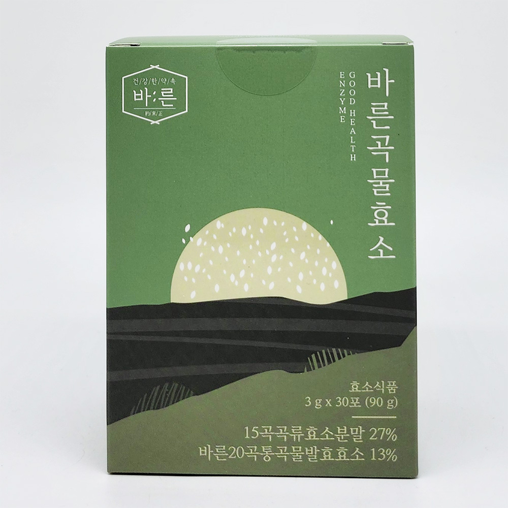 바른곡물효소 3g x 30포 누룽지맛 : 빅코스트몰