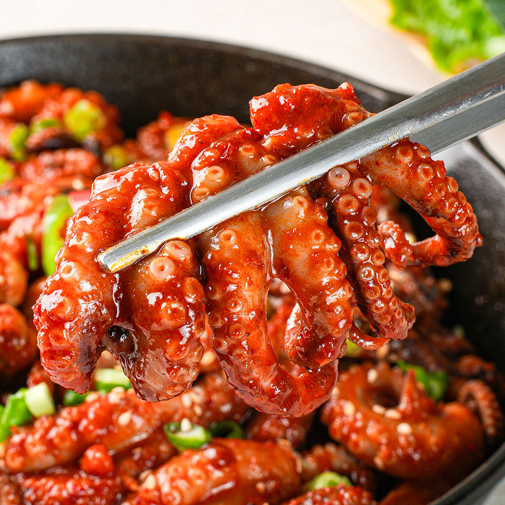 양념 쭈꾸미 볶음 300g 캠핑 밀키트 저녁 집들이 음식 요리