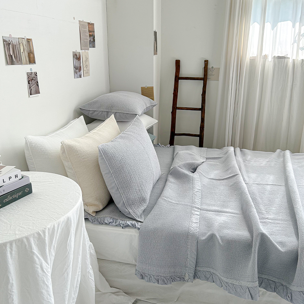 목화솜 피그먼트 오가닉 바이오워싱 60수 순면 50x70cm 베개커버 단품