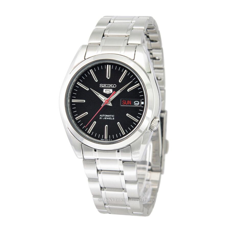 세이코 SEIKO 오토매틱 검판 남자 손목 캐주얼 메탈밴드 시계 SNKL45J1 - 메인 이미지