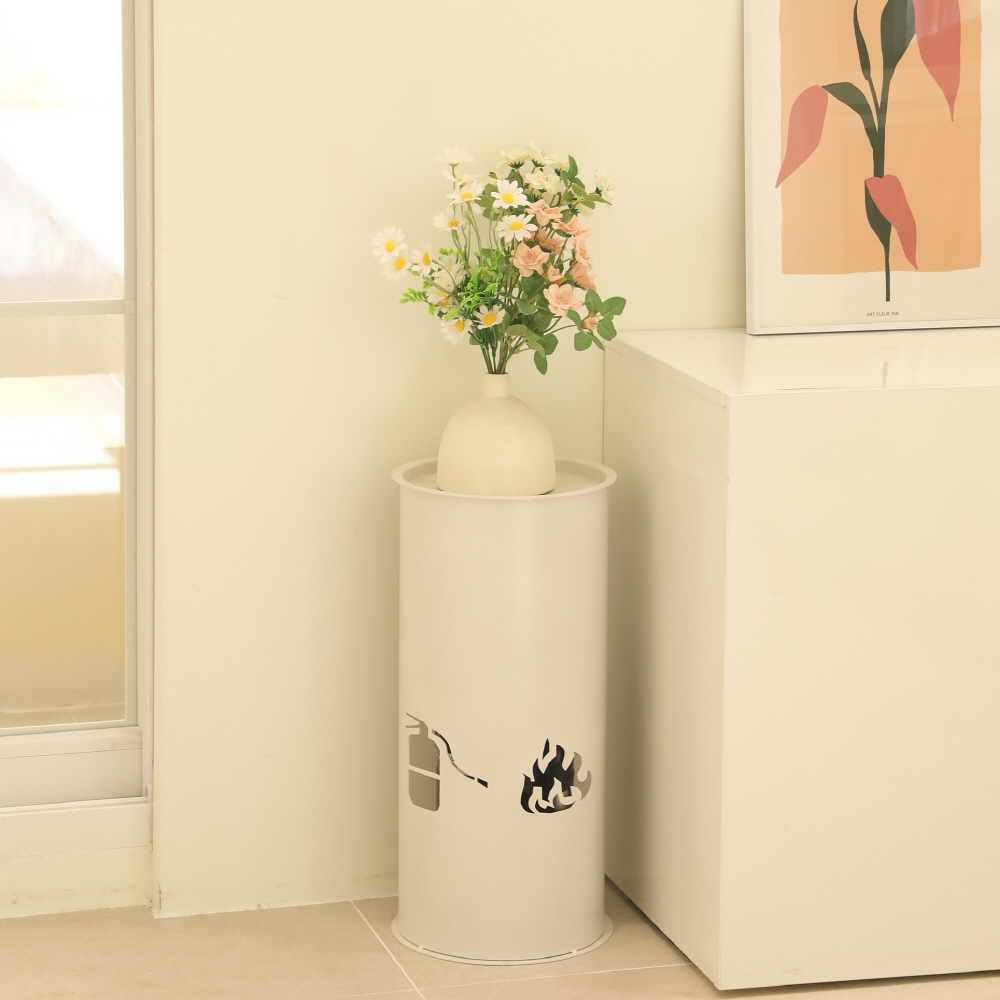 아텍스 위치표시 소화기 받침대 커버 야광 거치대 가림막