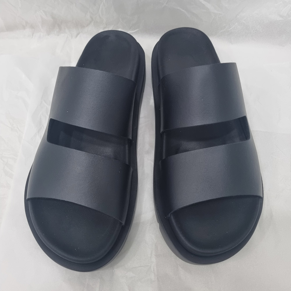 남자슬리퍼 발편한 키높이 여름 사무실 커플 통굽 슬리퍼 5cm - 상세 이미지 2