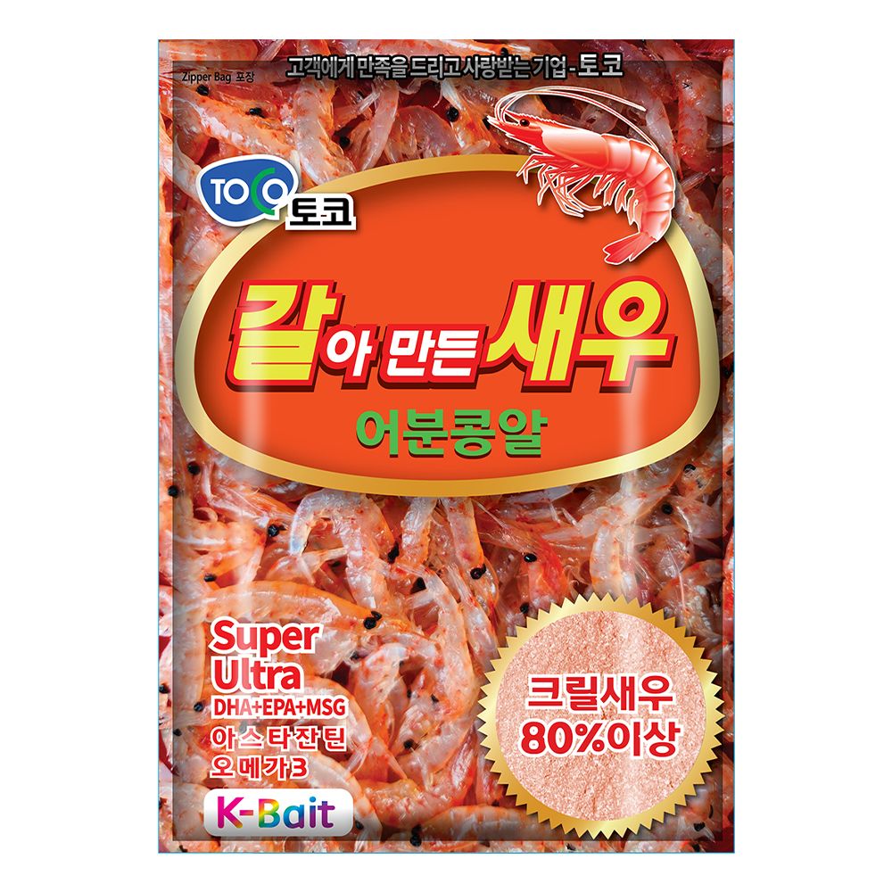 토코 갈아만든 새우 갈새우 어분콩알 300g 떡밥 - 상품 이미지