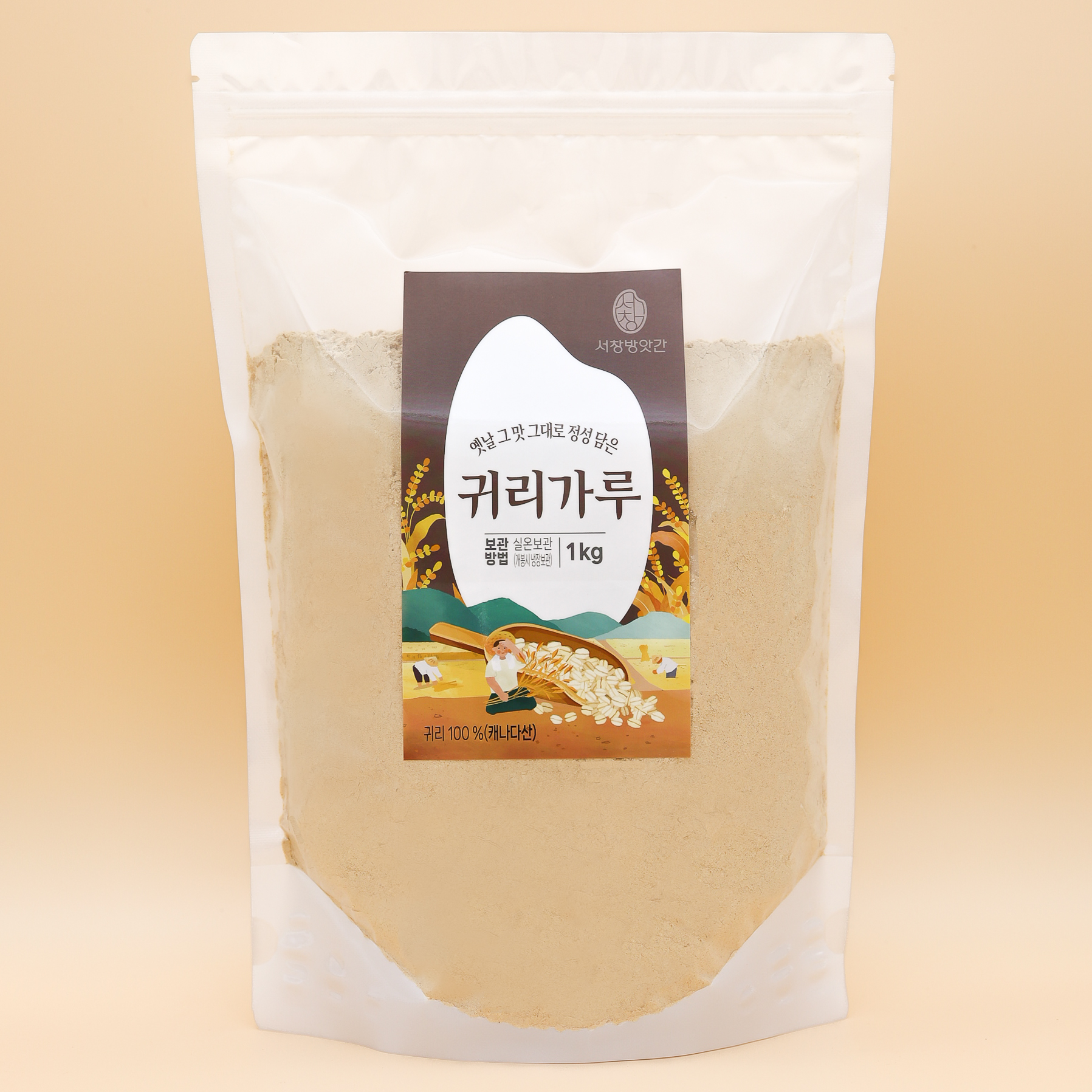 서창방앗간 볶은 귀리가루 귀리쉐이크 오트밀 다이어트 선식 1kg