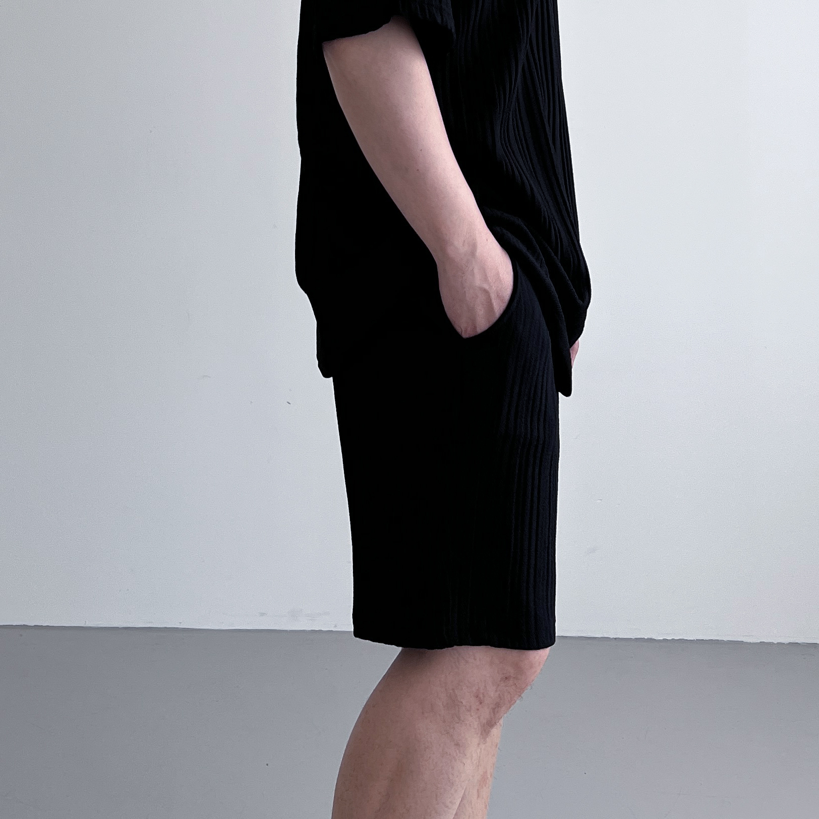 남자플리츠팬츠 시원한바지 통큰바지 - 상세 이미지 4