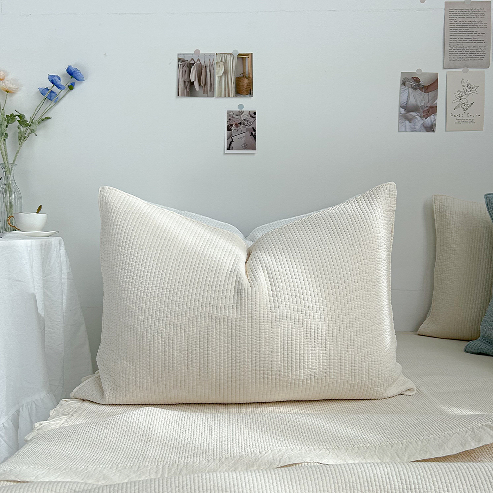 목화솜 피그먼트 오가닉 바이오워싱 60수 순면 50x70cm 베개커버 단품