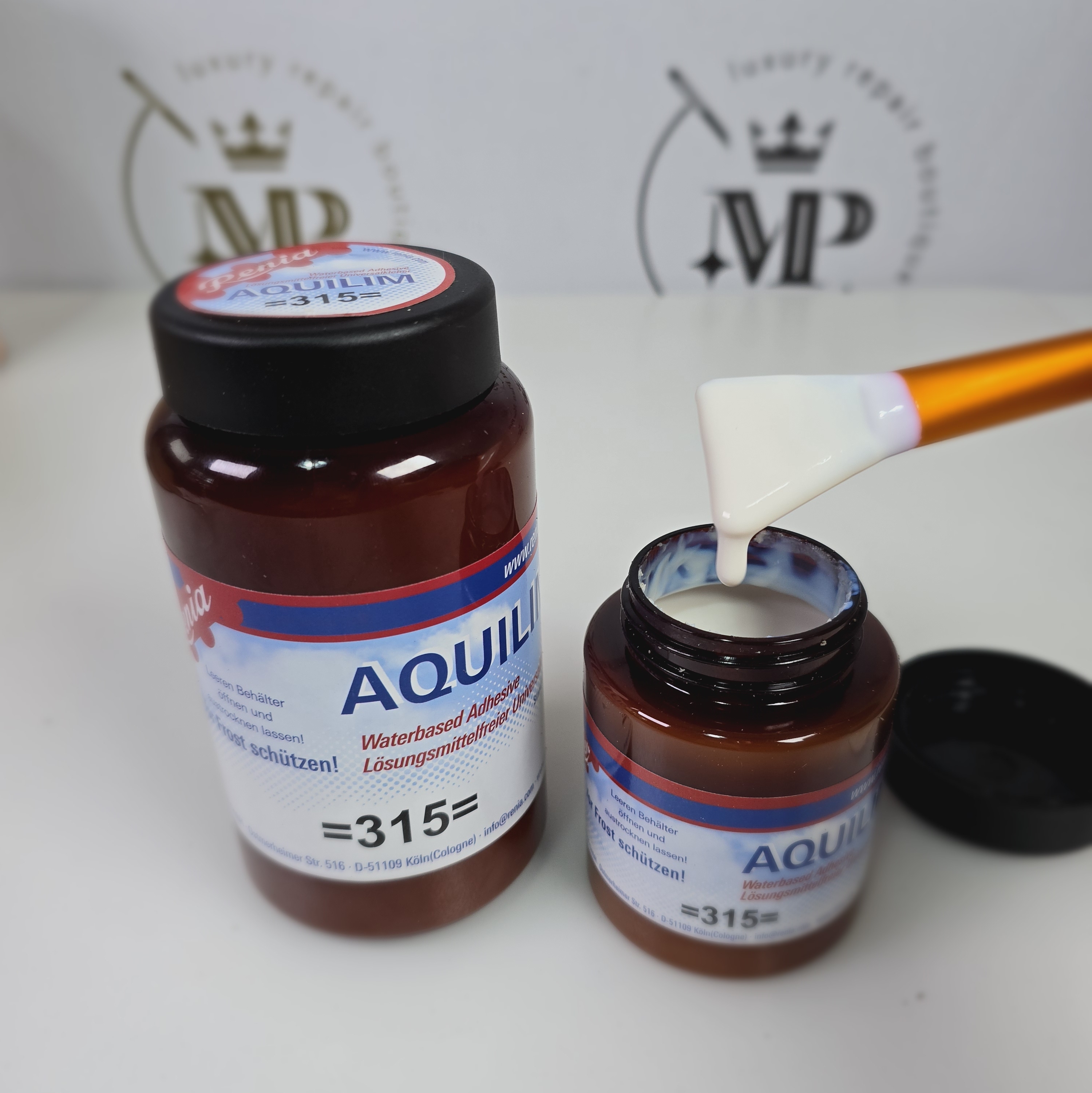 가죽 공예 수성 본드 레니아 접착제/독일 본드/우수한 접착력 저자극 200ml - 상세 이미지 2