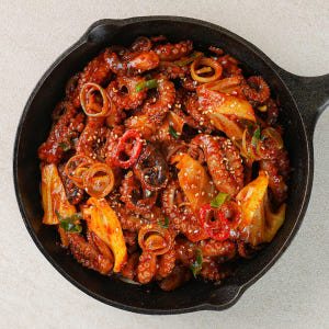 양념 쭈꾸미 볶음 300g 캠핑 밀키트 저녁 집들이 음식 요리 맛있게 먹은 솔직 후기 - 상품 이미지 4
