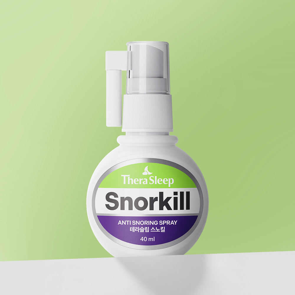 스노킬 스프레이액(잔탄검) 코골이 방지 스프레이 남성 여성 40ml, 1개 - 메인 이미지