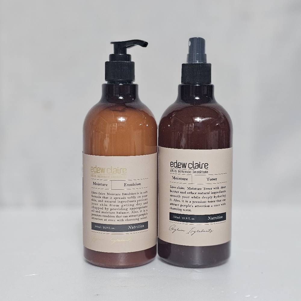 에바끌레르 대용량 온가족 모이스처 토너 모이스처 에멀전 500ml - 메인 이미지