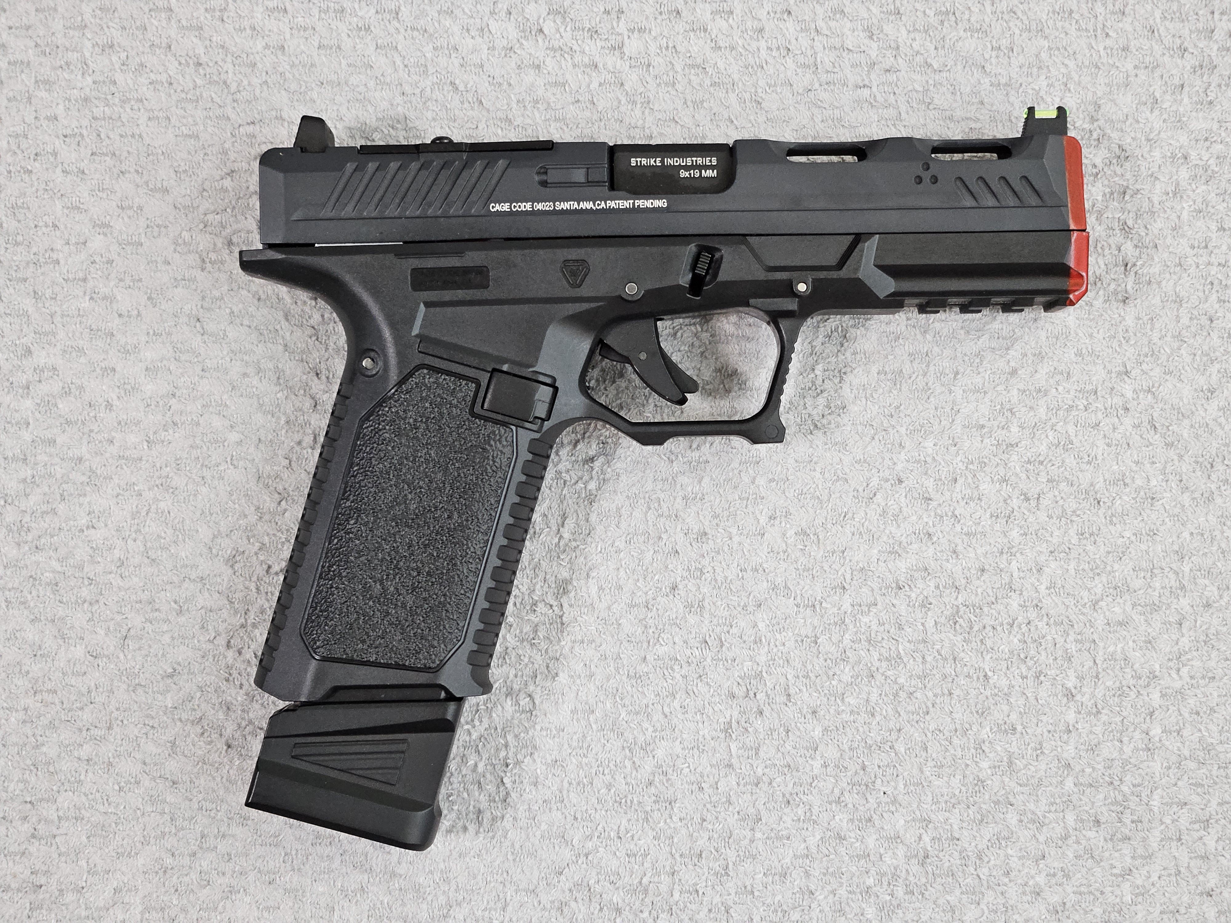 글록17 G17 Gen5 SI 커스텀 수정탄 전동권총 핸드건 블로우백 금속 기어 슬라이드 - 상세 이미지 3