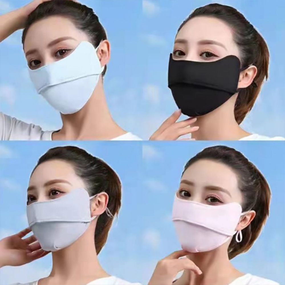 자외선 차단 마스크 얼굴 햇빛 가리는 안면 보호 햇볕 여름 산책 조깅 골프 가리개 등산용 - 상품 이미지