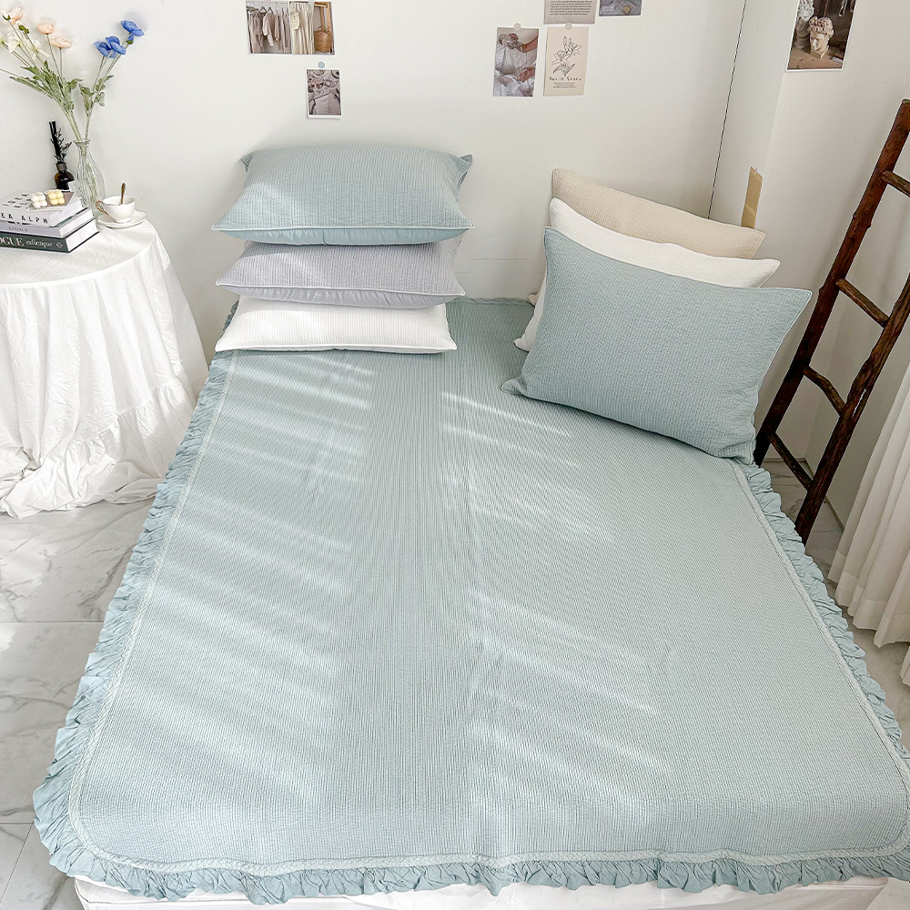 누빔패드 목화솜 피그먼트 오가닉 바이오워싱 60수 순면 사계절패드