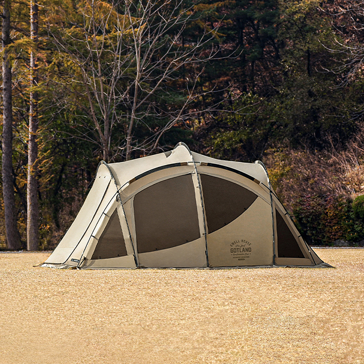 고틀랜드 쉘 하우스 쉘터 텐트 4인용 돔 거실형 리빙쉘 캠핑텐트