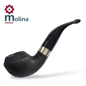 몰리나 파이프담배 Molina Sandblast  러스틱 불독 블랙