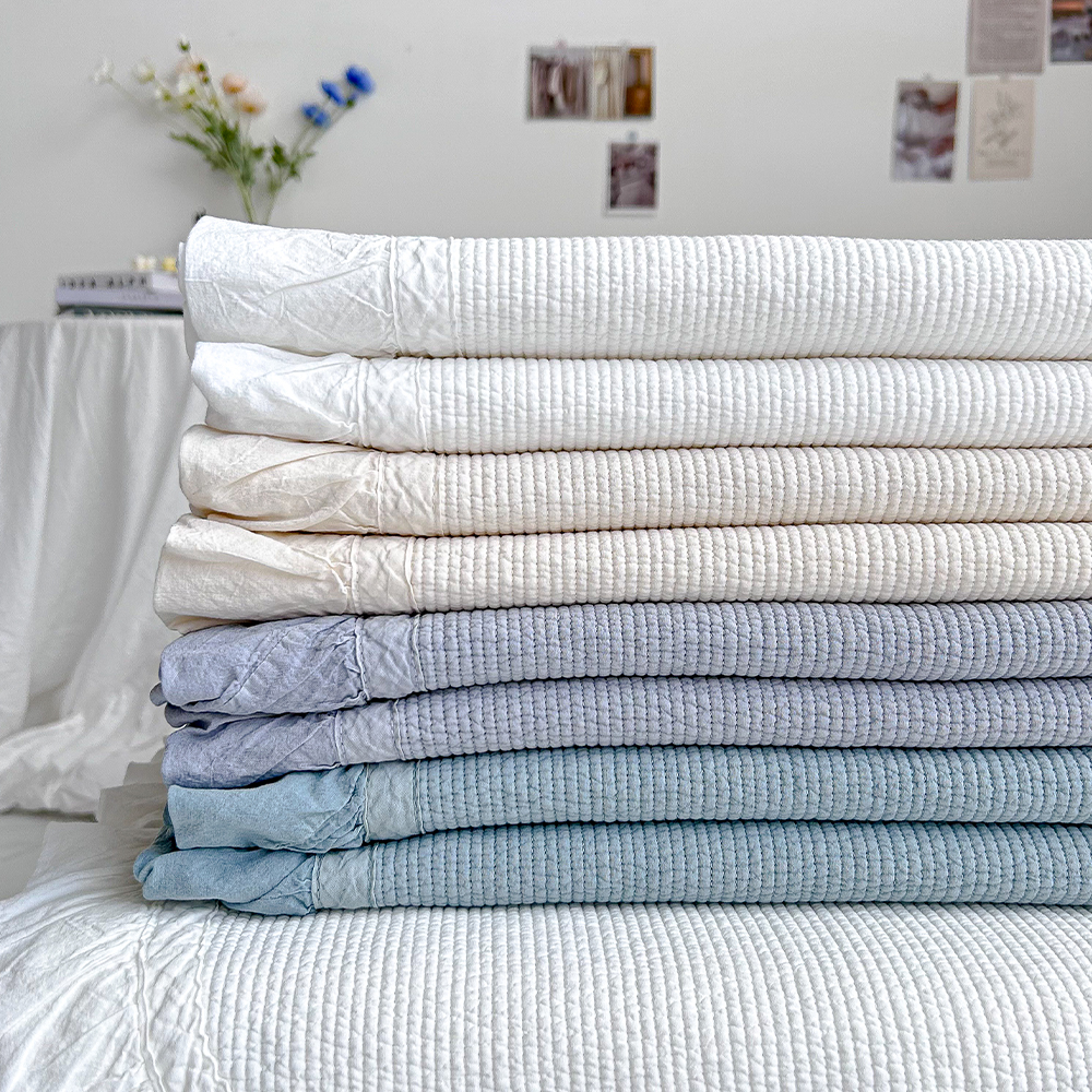 누빔패드 목화솜 피그먼트 오가닉 바이오워싱 60수 순면 사계절패드