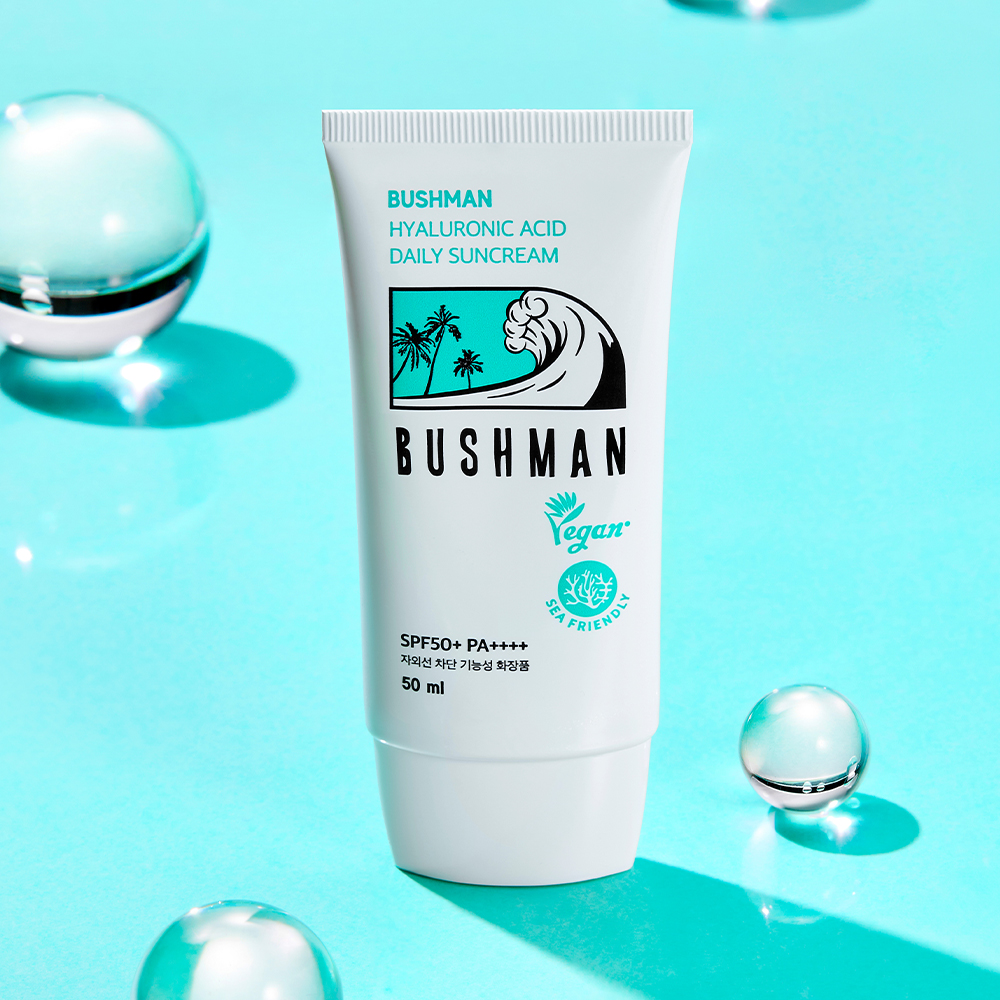 부쉬맨 히알루론산 데일리 선크림 SPF50+ PA++++ 50ml, 1개 - 상세 이미지 3