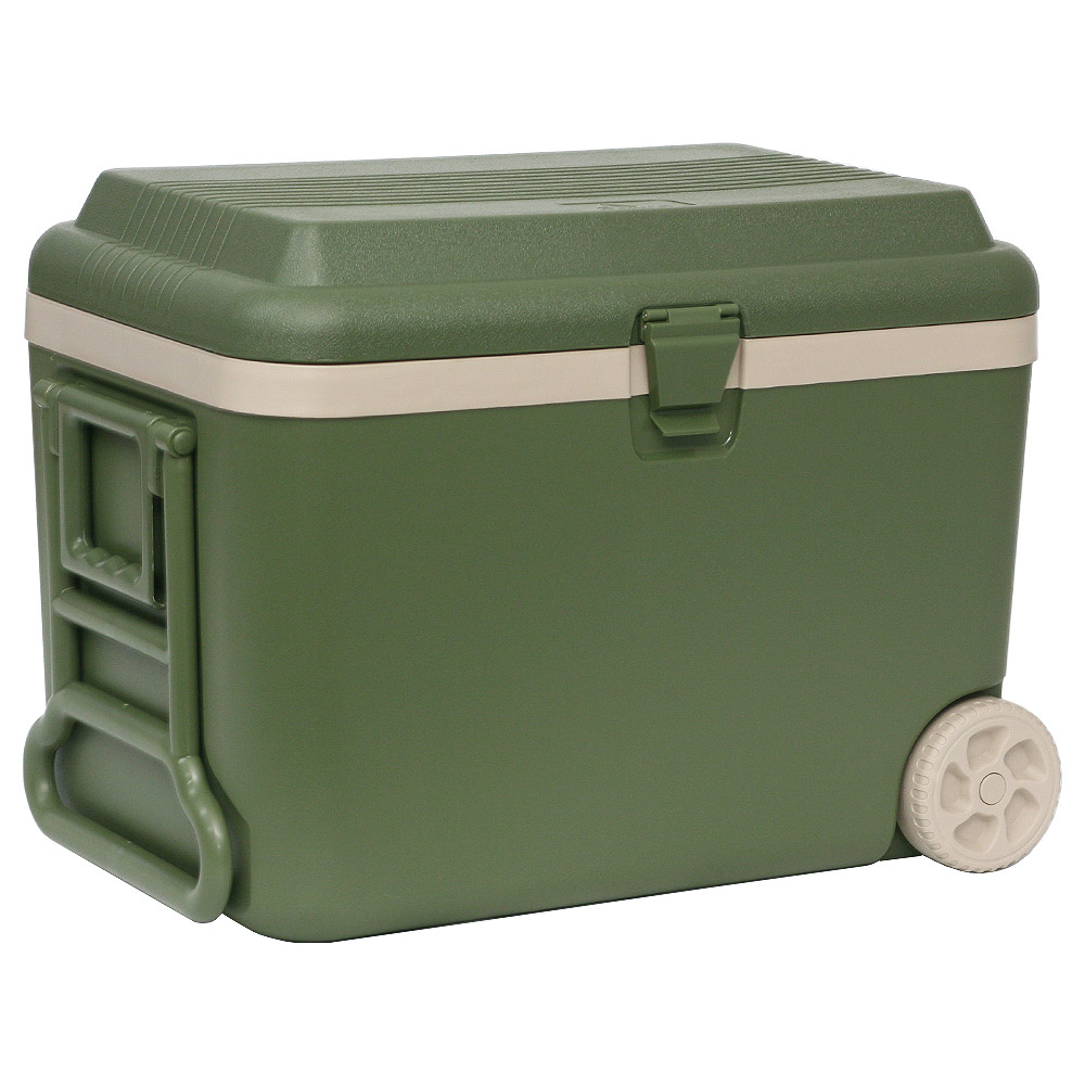 캠텔 캐리어형 대형 아이스박스 50리터 캠핑 쿨러박스 차량용