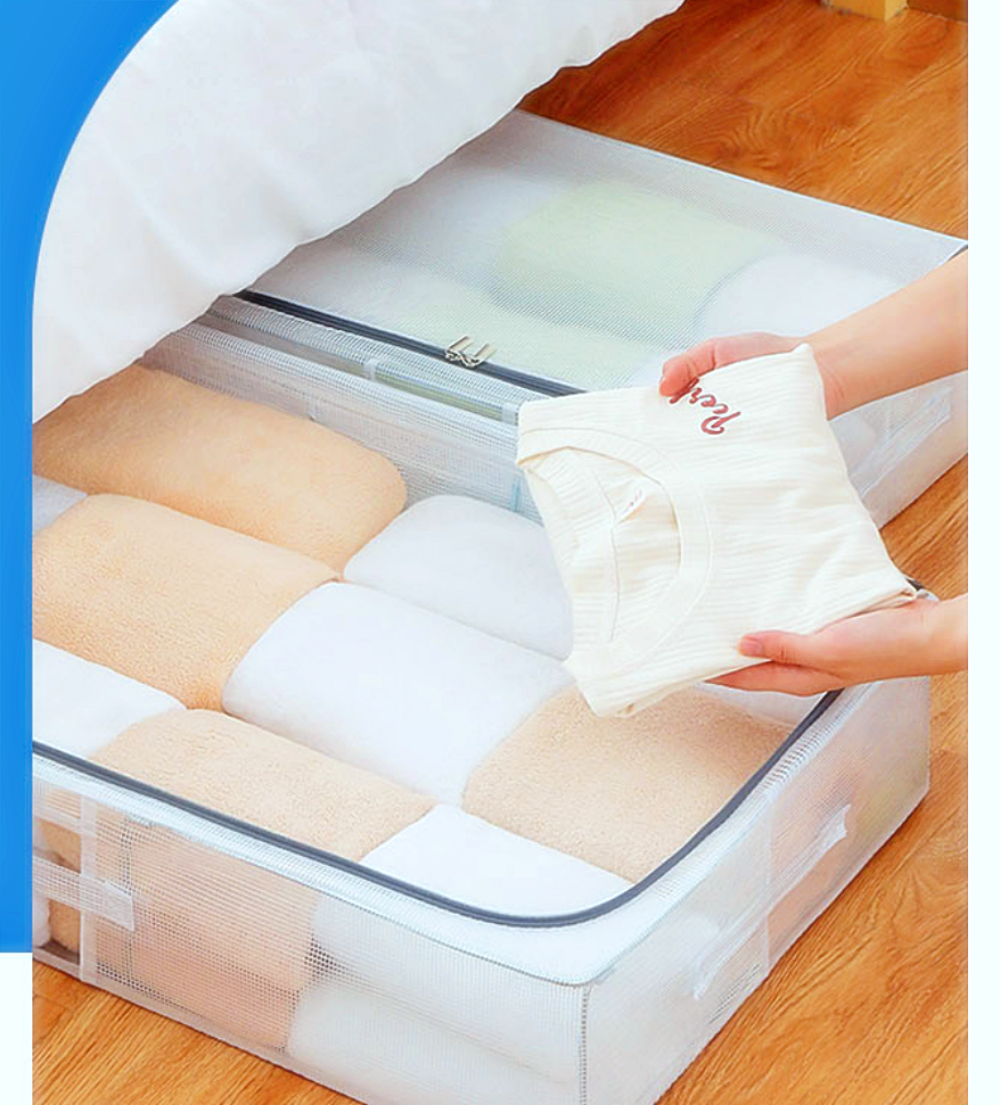 박대표마켓 옷정리함 옷장 옷수납 정리 수납함 의류 수건 겨울옷 다용도 보관함 중30L - 상품 이미지