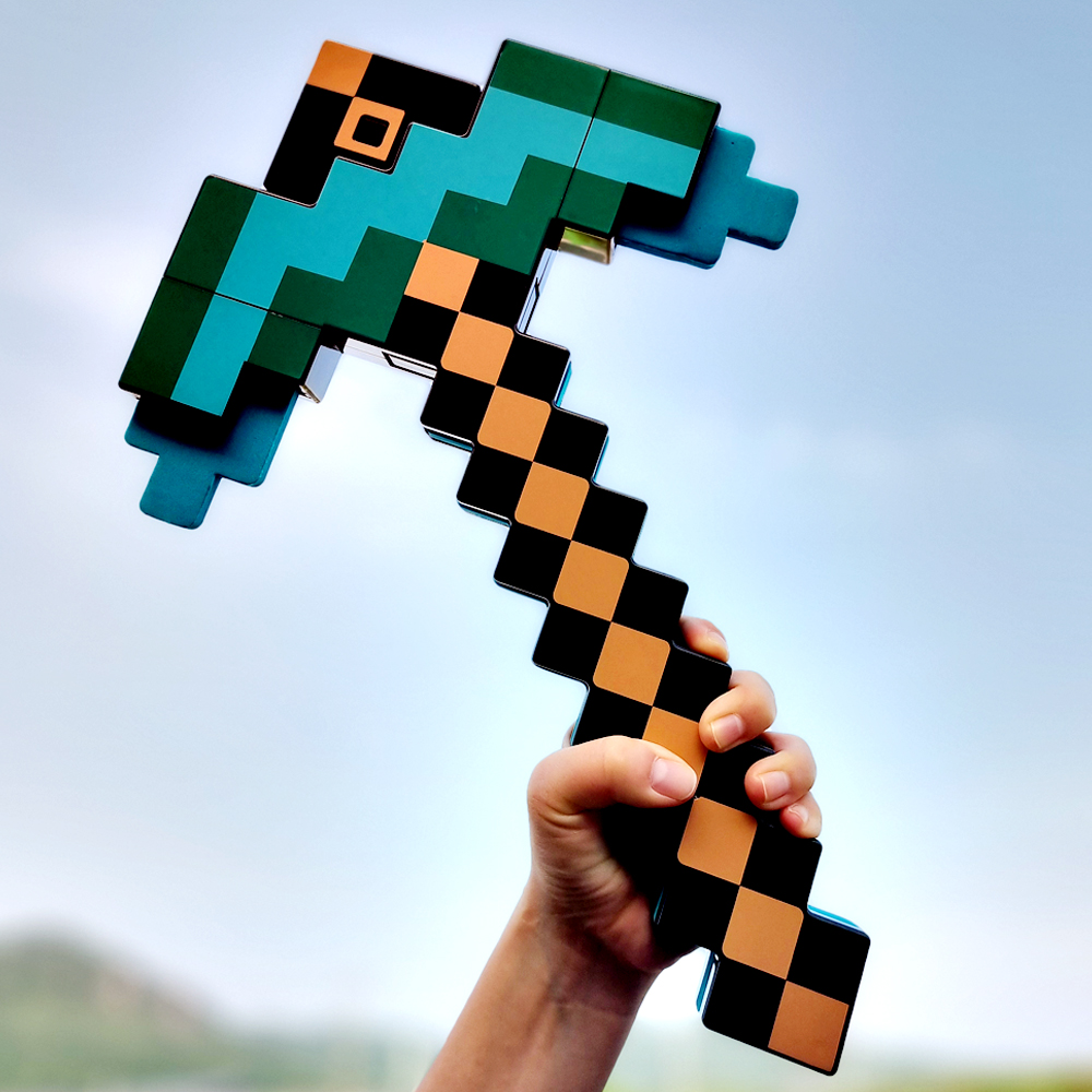 마인크래프트 곡괭이 칼 검 장난감 다이아몬드 무기 어린이선물 굿즈 제품 이미지
