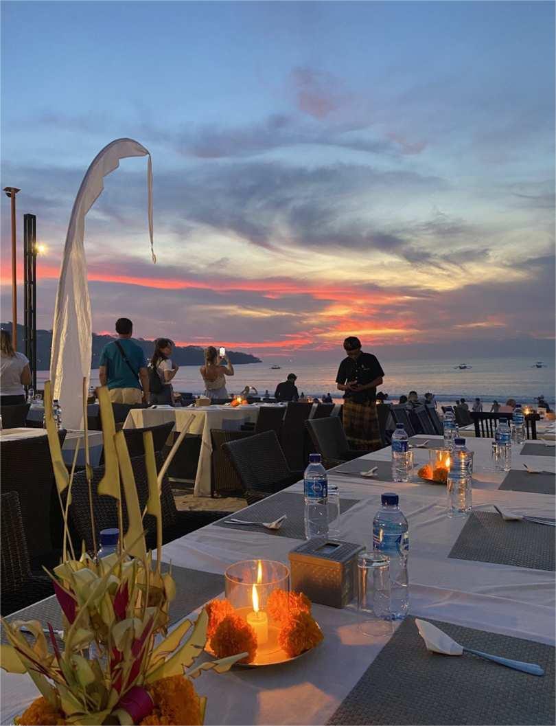 인도네시아 발리 짐바란 해산물 식사 및 일몰 체험 - Teba Cafe Jimbaran Bali - 상세 이미지 4