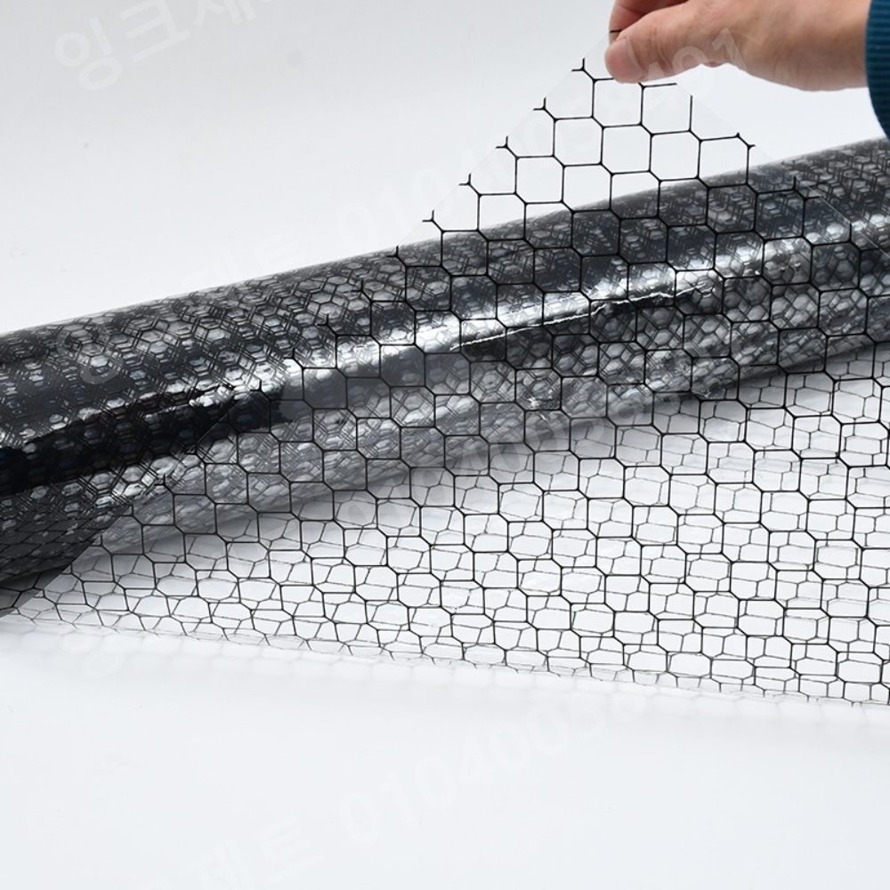 정전기매트 클린룸 제전 커튼 벌집 무늬 투명 필름 - 상세 이미지 5