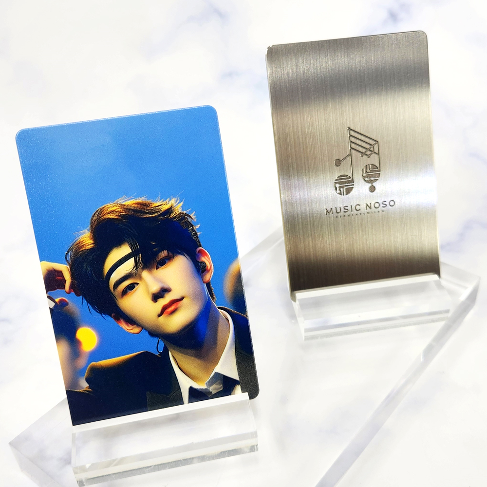 포토카드 제작 [리얼 메탈 포카] 프리미엄 포카 만들기 제품 이미지