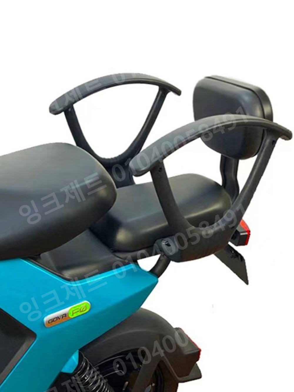 자전거 아이안장 의자 뒷자리 가드 실내 뒷좌석 등받이 - 상품 이미지